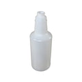 32 oz Clear Plastic Bottles with Graduations, 12/Carton W34577
