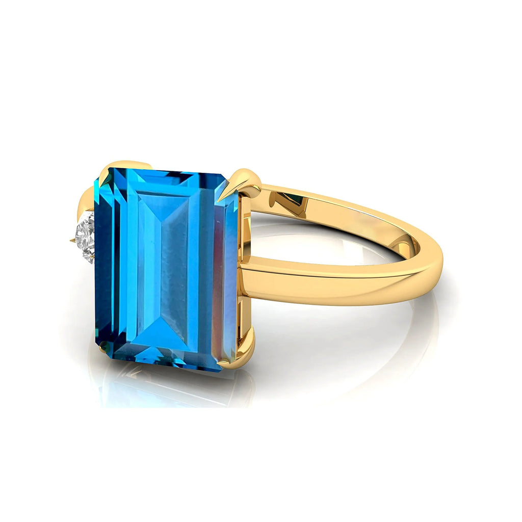 Solid Gold Halo Engagement Ring A131