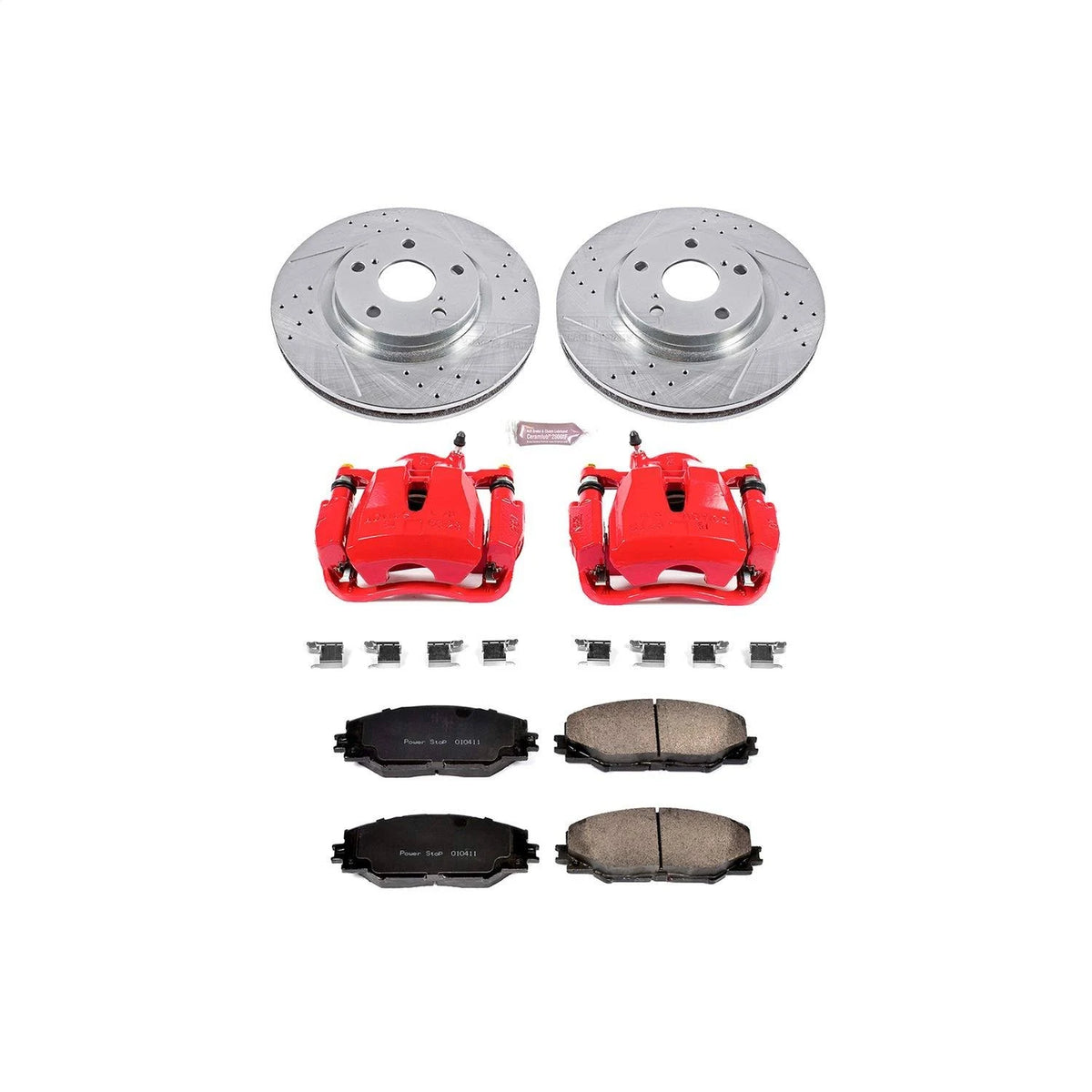 Front Z23 Evolution Sport Brake Kit with Calipers Y958