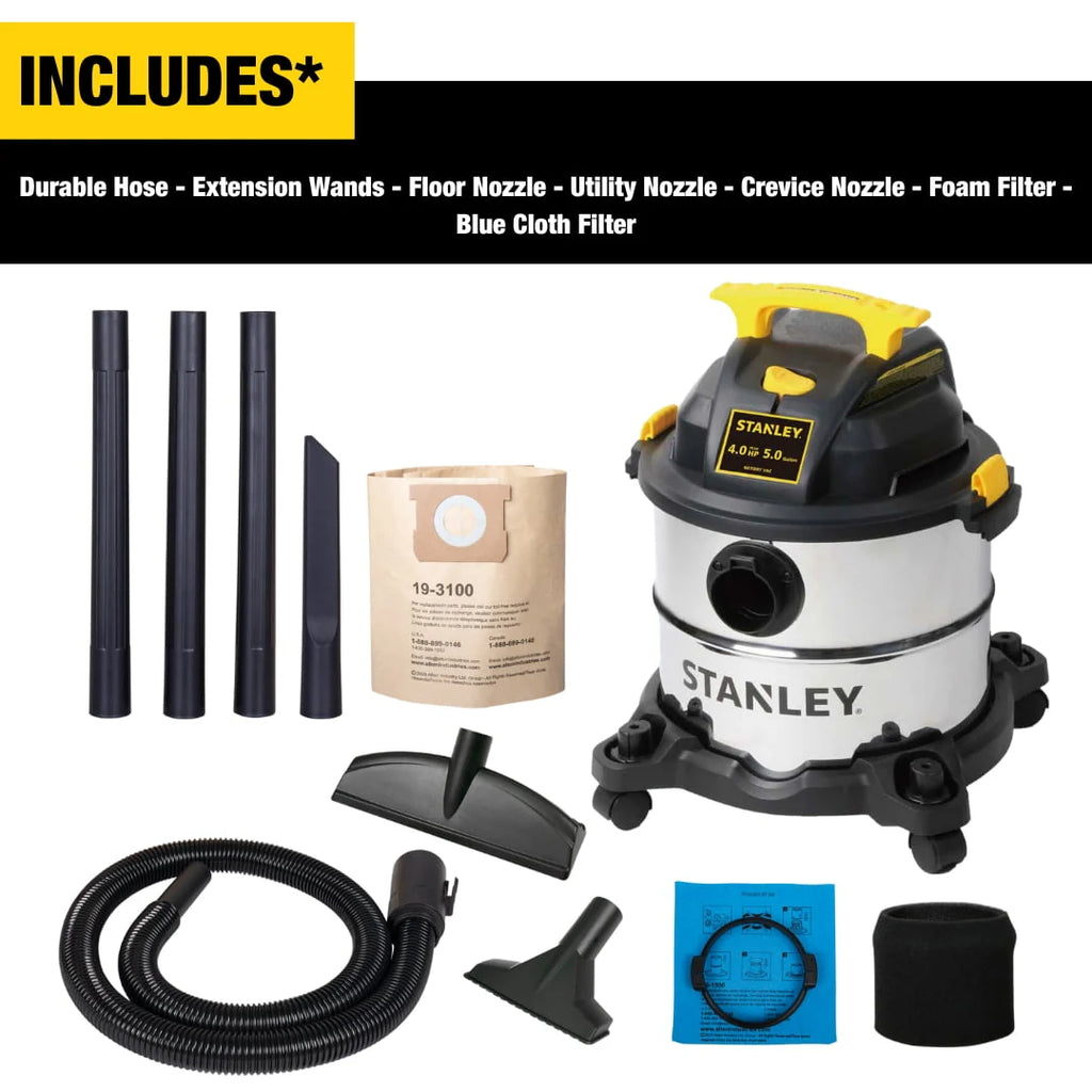 5 gal. Stainless Steel Wet Dry Vacuum E66680