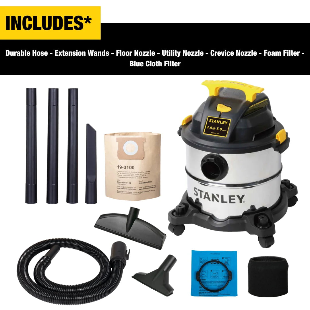 5 gal. Stainless Steel Wet Dry Vacuum E66680