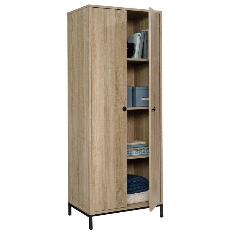 Tall Wood Storage Cabinet C450