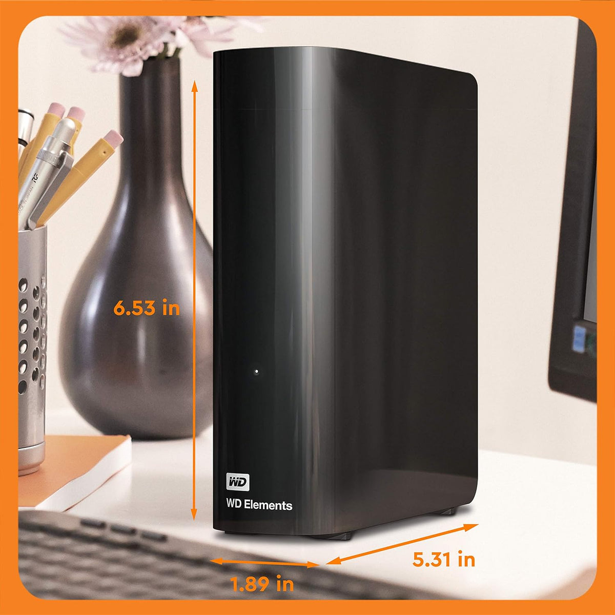 10TB Desktop Hard Drive & 2TB Portable External Hard Drive N9863