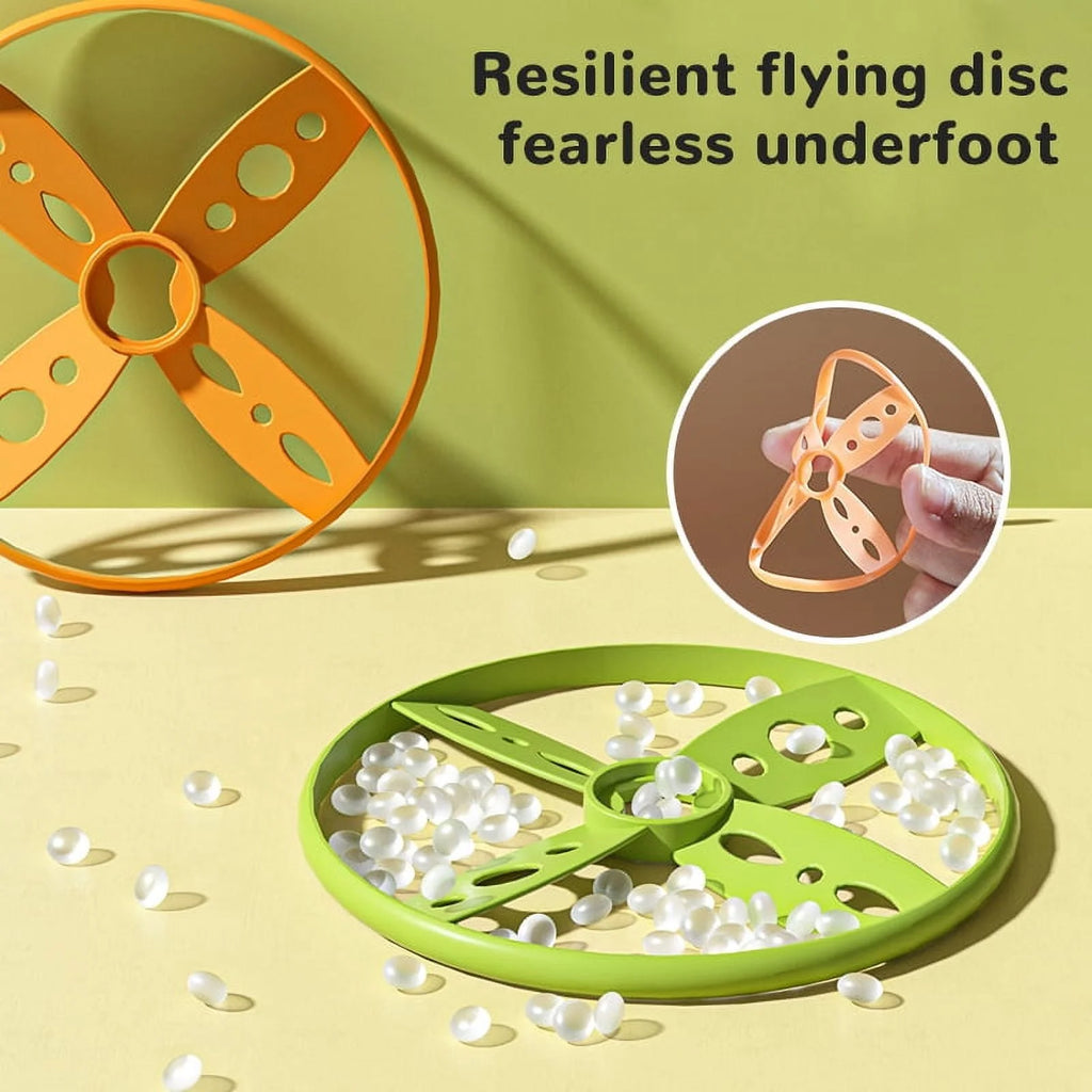 Flying Disc Launcher Outdoor Toy Green X329235
