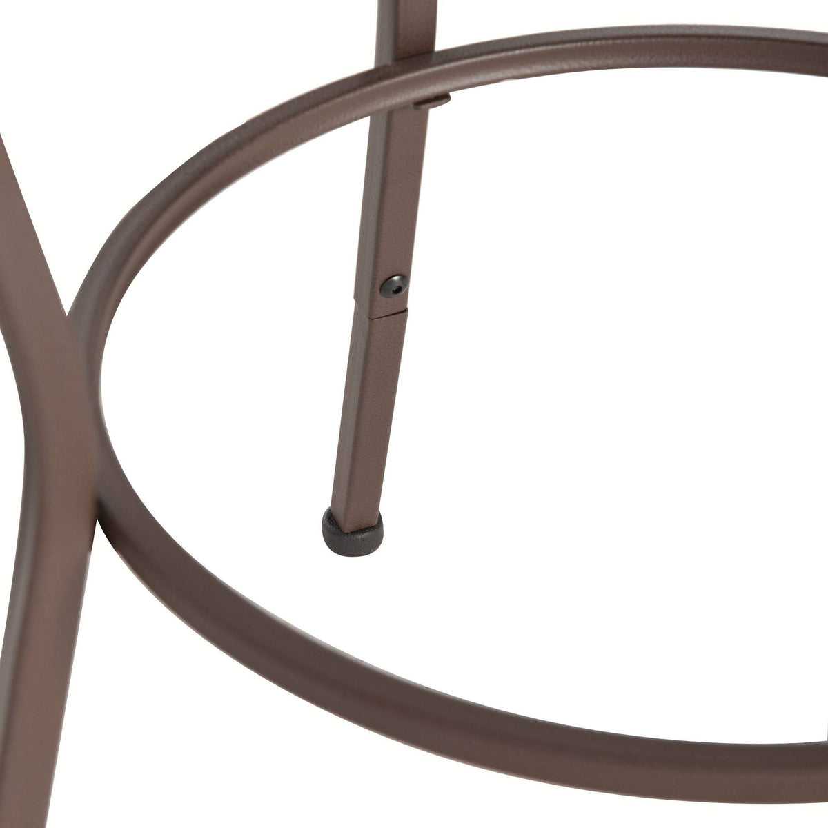 Brown Adjustable Stool Set of Three N18550
