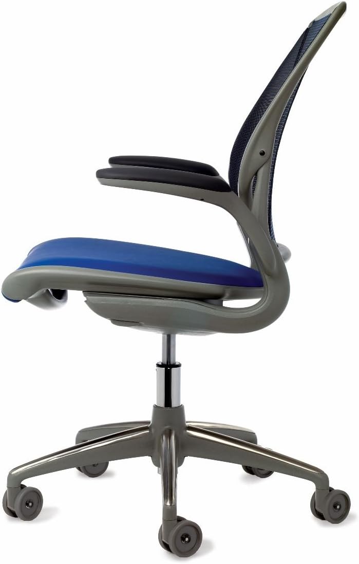Black Task Chair with Adjustable Arms R59445