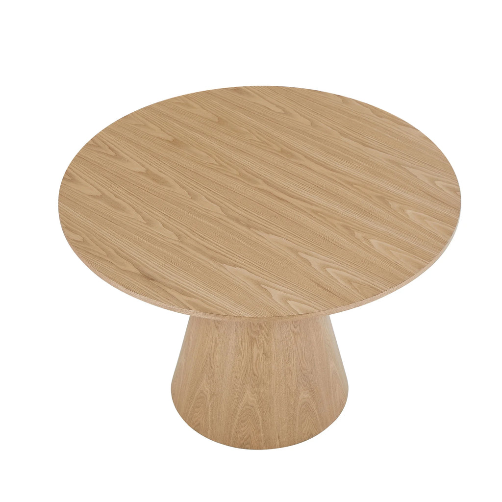 47.24'' Round Wooden Dining Table O8314