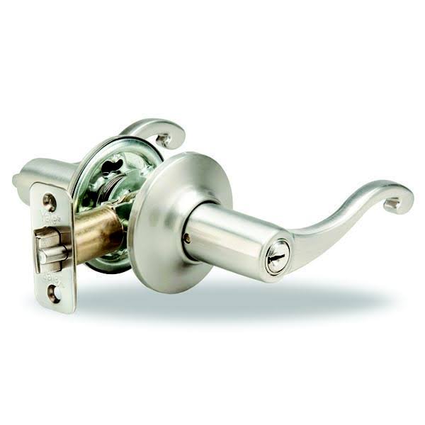 Satin Nickel Entry Door Lever C973