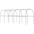 8 ft. x 4 ft. x 8 ft. 6 in. Round Greenhouse Frame J8435