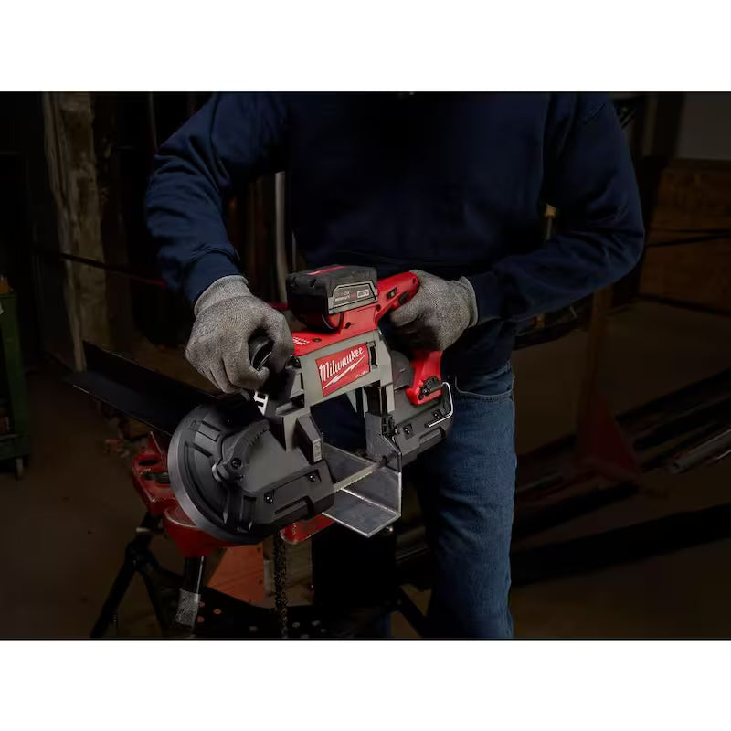 18-V Lithium-Ion Brushless Cordless Deep Cut Band Saw with Two 5.0Ah Batteries T20650