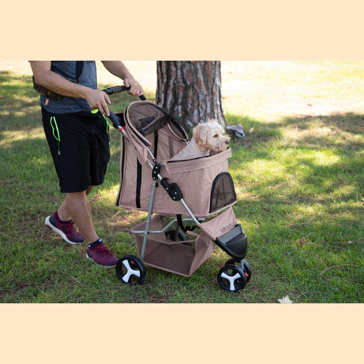 3 Wheel Foldable Pet Stroller U453109