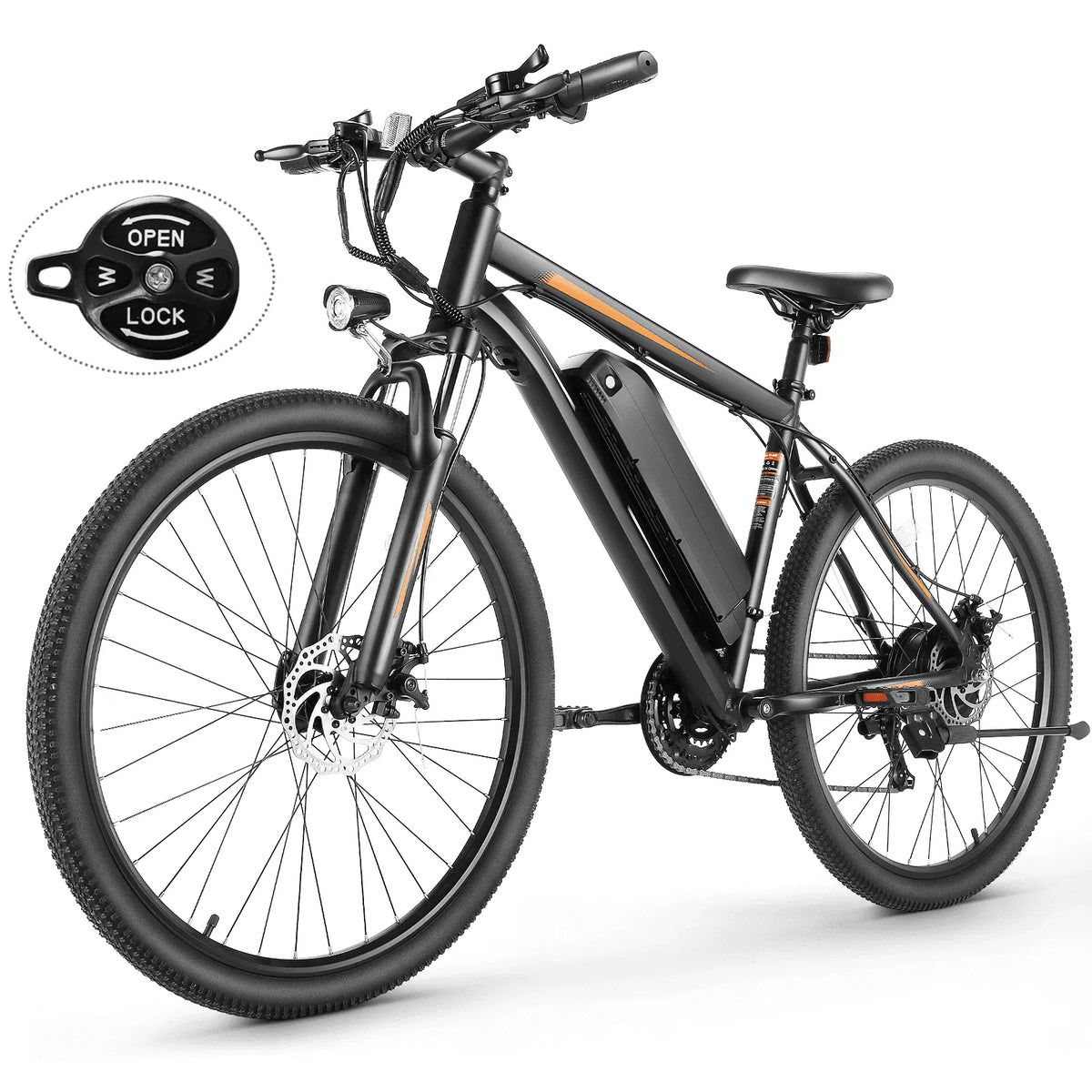 Electric Bike 26 500W 48V 10.4Ah 19.8MPH C554239