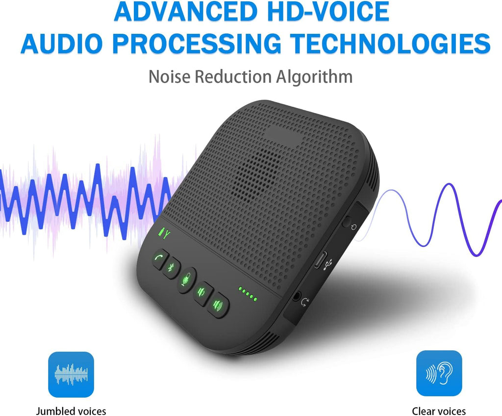 Bluetooth Conference Speakerphone with 4 Mics L955