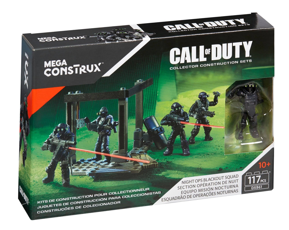Mega Bloks Call of Duty Mega Construx Night Ops Blackout Squad Q544082