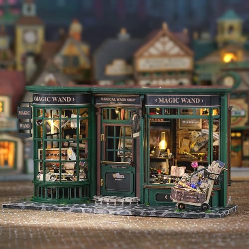 Miniature Dollhouse Kit with Furniture, 1:24 Scale M19517