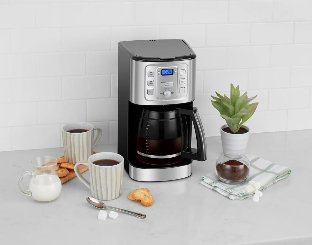 12-Cup Black Stainless Coffeemaker T5279