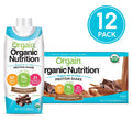Organic Vegan Plant Based Nutritional Shake, 16g Protein, 11 Ounce, 12 Count X26705