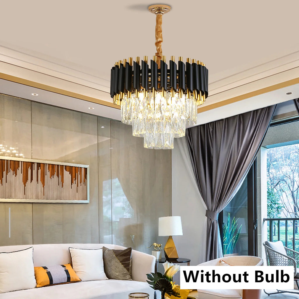 Modern Luxury Crystal Chandelier 4 Tiers F239