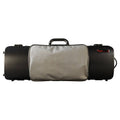 Black Carbon Look Oblong Violin Case with Pocket S935627