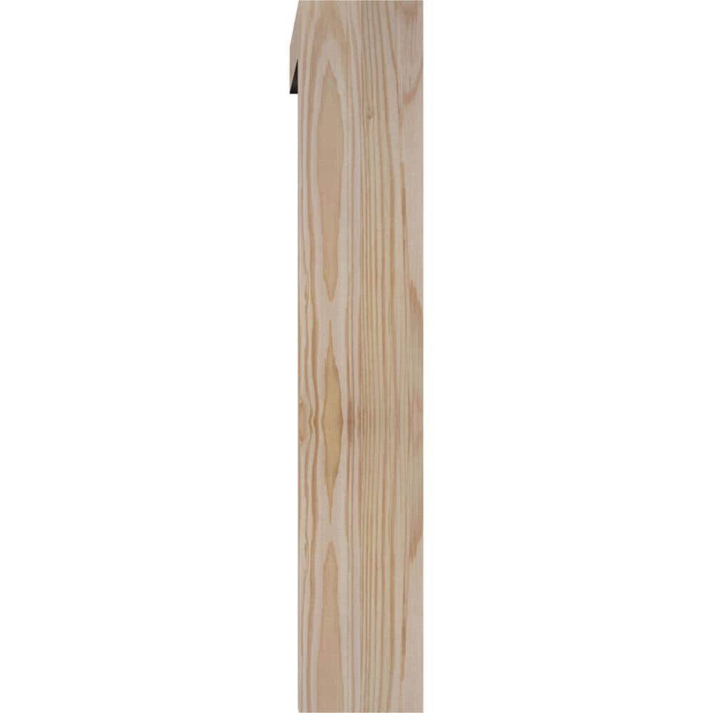 Douglas Fir Smooth Bracket with Offset Brace F954602