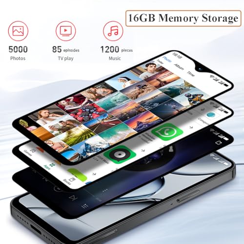 2+16GB Metallic Gray Mini 4G Smartphone O302496