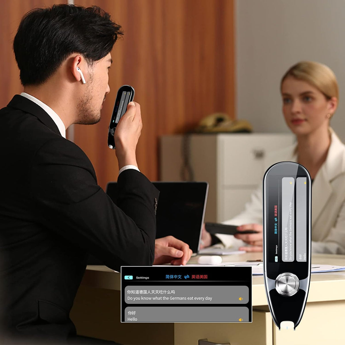 112 Languages Translation Pen Scanner X666