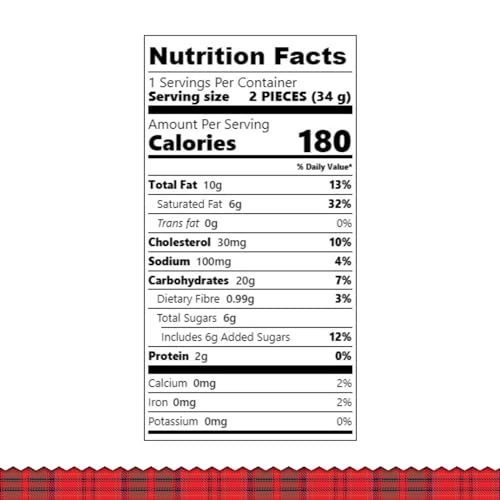 Mini Chocolate Chip Shortbread Cookies, 4.4 Oz (Pack of 6) I451751