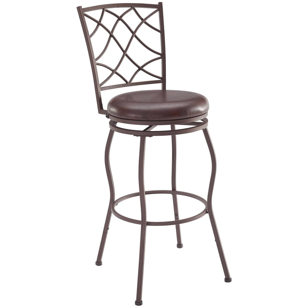 Brown Adjustable Stool Set of Three N18550
