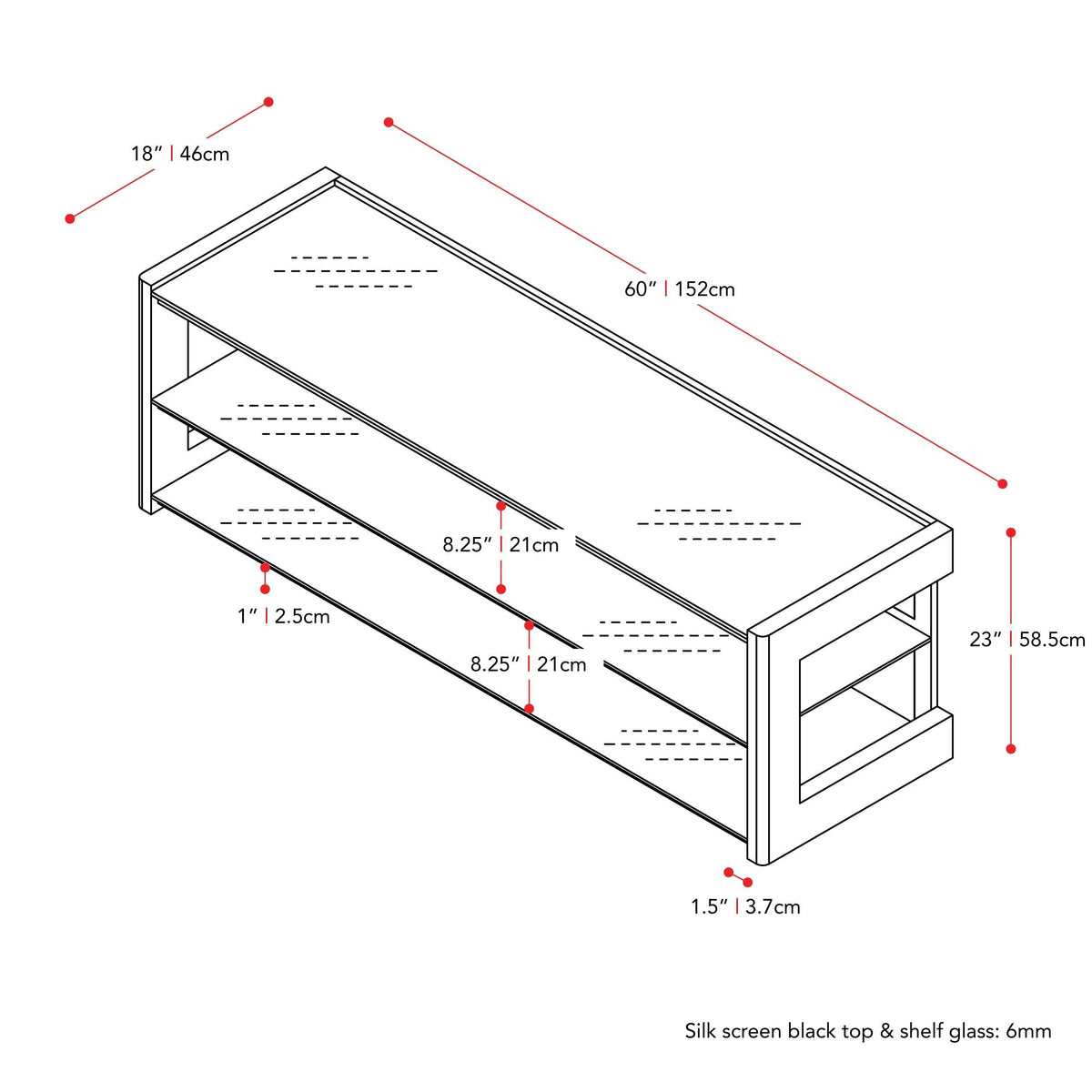 Quick Click TV / Component Bench D33765