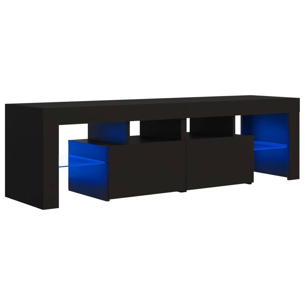 Sonoma Oak TV Cabinet with LED Lights T323074