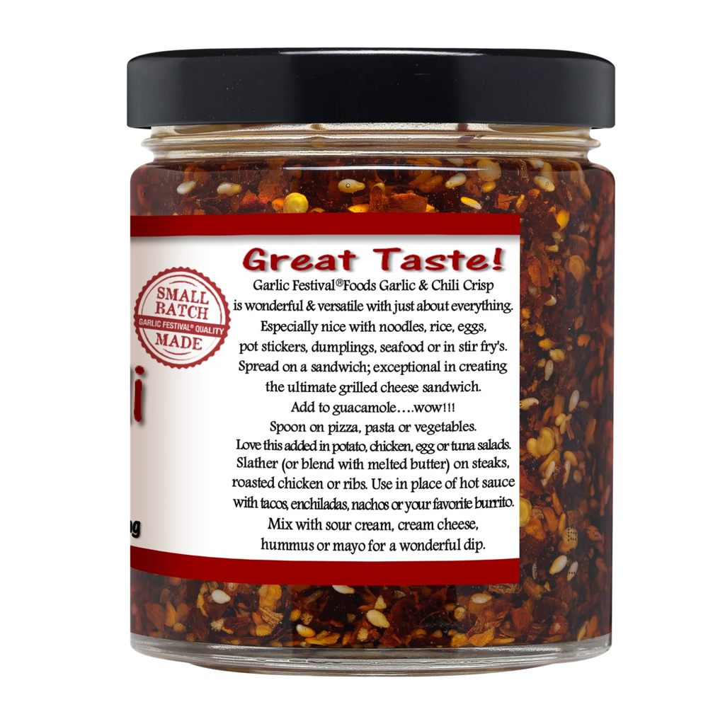 Garlic & Chili Crisp Oil 6 oz J39816