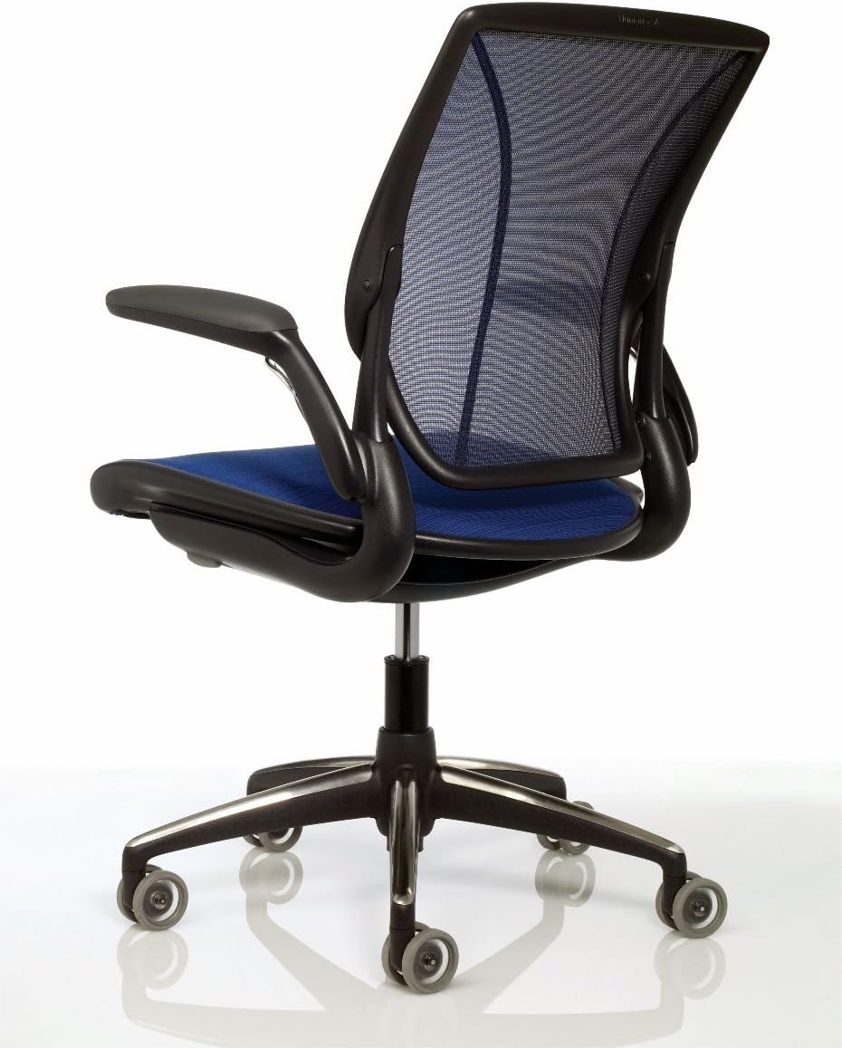 Black Task Chair with Adjustable Arms R59445