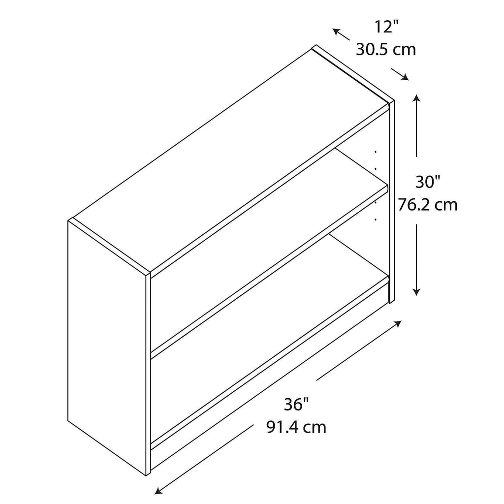 2 Shelf Bookcase Set of 2 R56376