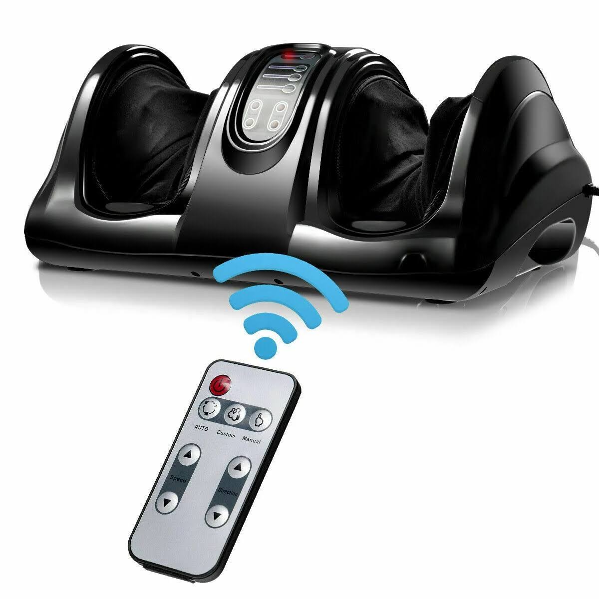 Black Shiatsu Foot Massager with Remote Control J54856