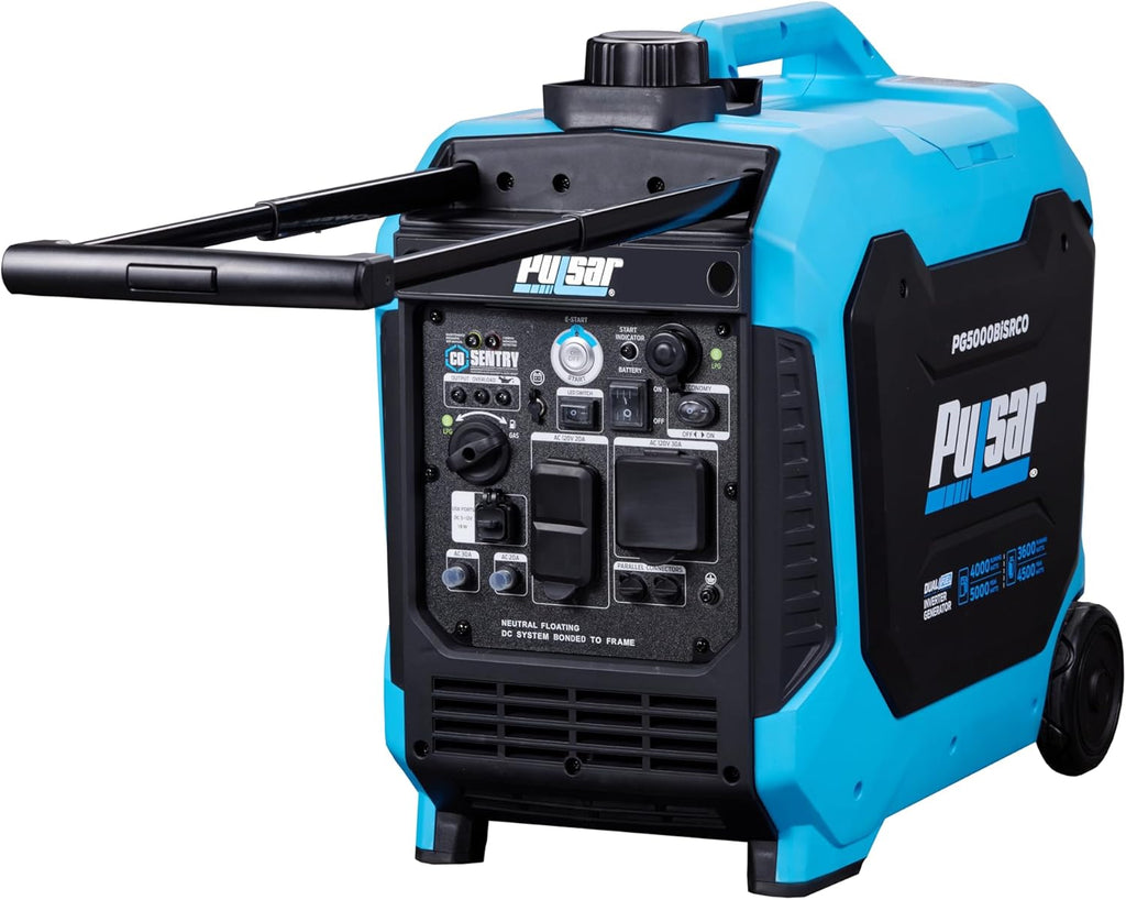 Dual Fuel Portable Inverter Generator with Remote Start G899278