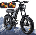 Retro 1500W Electric Bike with 20 Inch Fat Tire T32881