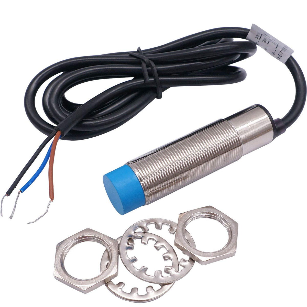 Capacitance Proximity Sensor Switch NPN NC DC 6-36V 300mA M18 3-Wire V6587