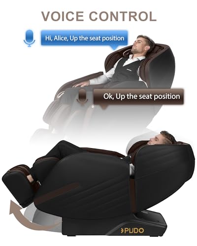Beige Massage Chair with Heated SL Track L2972