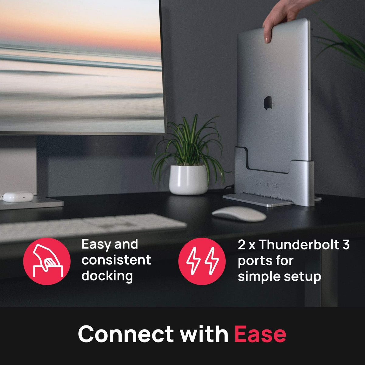 Vertical Docking Station with 2 x Thunderbolt 3 Ports C174270