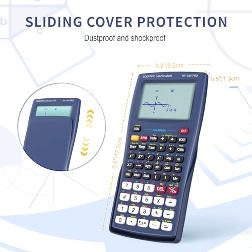 Pink 991ES MAX Foldable Scientific Calculator with Notepad 417 Function Solar Energy V4879