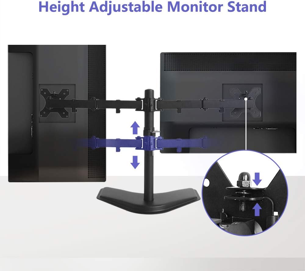 Dual Monitor Desk Stand Full Motion H203778