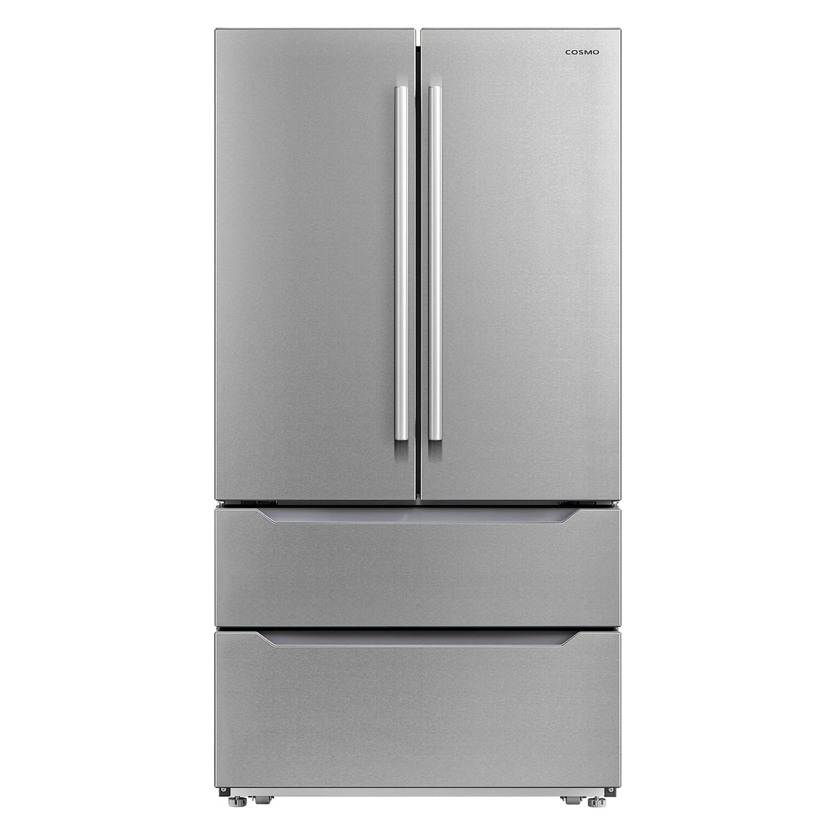 5 Piece Kitchen Appliance Package With 36" Electric Cooktop 30" Single Electric Wall Oven 24.4" Countertop Microwave French Door Refrigerator 24" Built-in Fully Integrated Dishwasher H55973