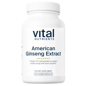 American Ginseng Extract 100 caps A15469