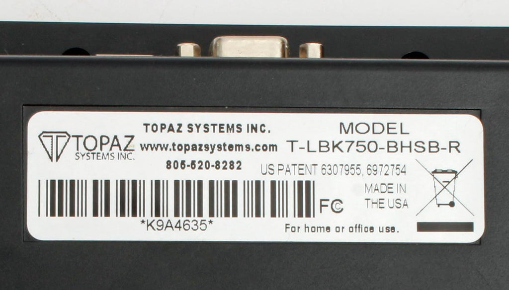Backlit 4x3 LCD Signature Capture Pad Dual Serial/USB U32668
