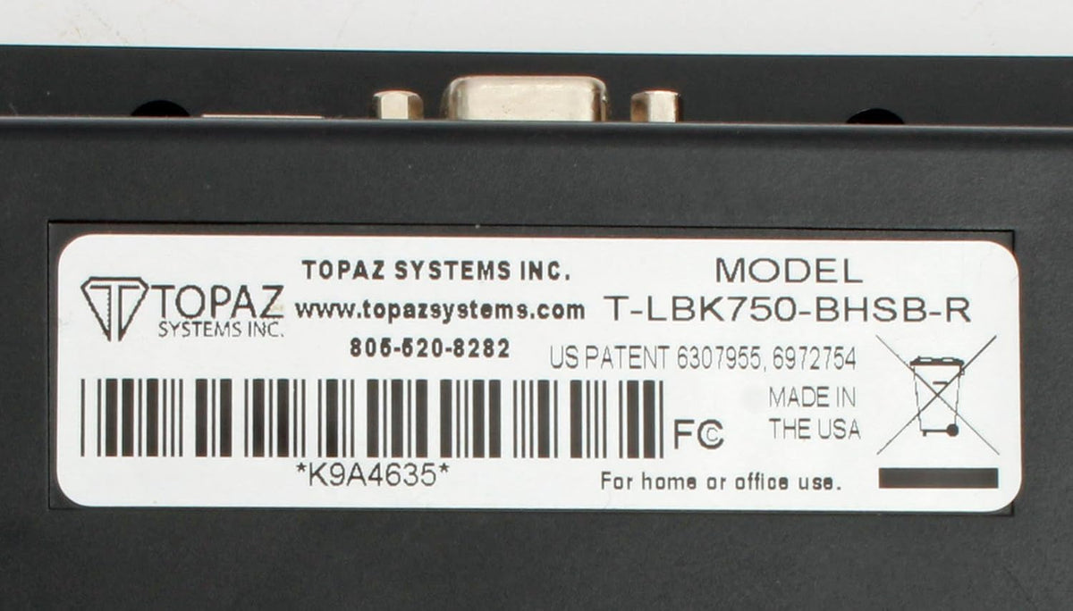 Backlit 4x3 LCD Signature Capture Pad Dual Serial/USB U32668
