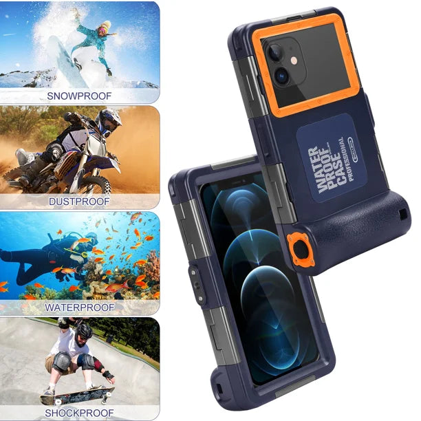 Waterproof Protective Case for Phones Up to 6.9 Inch A9403