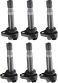Set of 6 Ignition Coil Pack for Honda Acura Accord Crosstour Odyssey RL TL TSX H244676