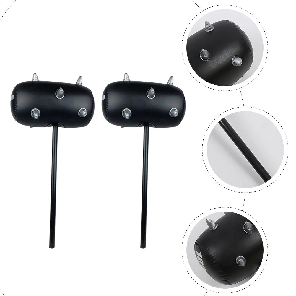 4 Pcs Pneumatic Inflatable Toy Hammer N98578