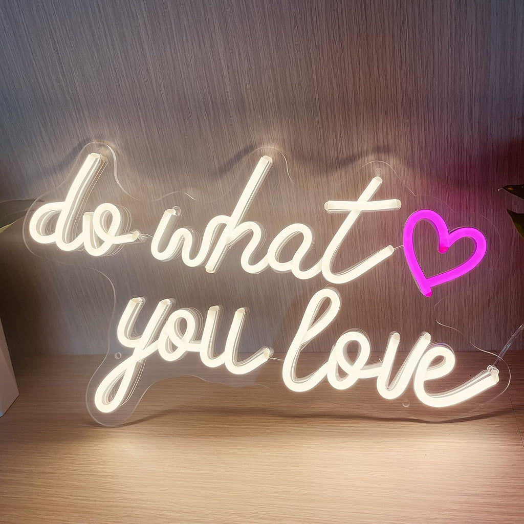 Neon Sign, 16.5x10 in, Warm White P95312