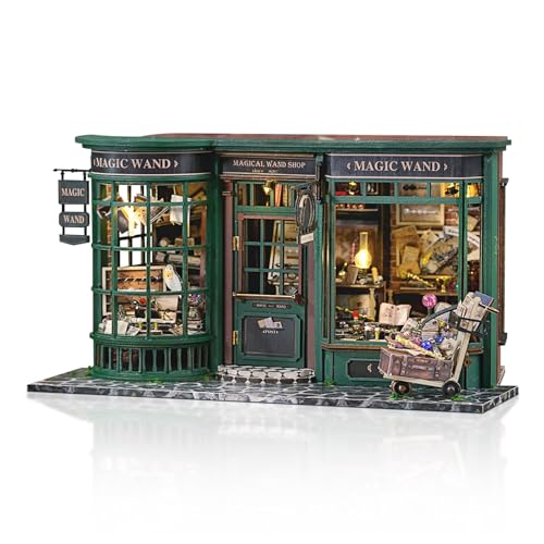 Miniature Dollhouse Kit with Furniture, 1:24 Scale M19517